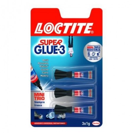 PEGAMENTO SUPER-GLUE3 3X1 GR. MINITRIO