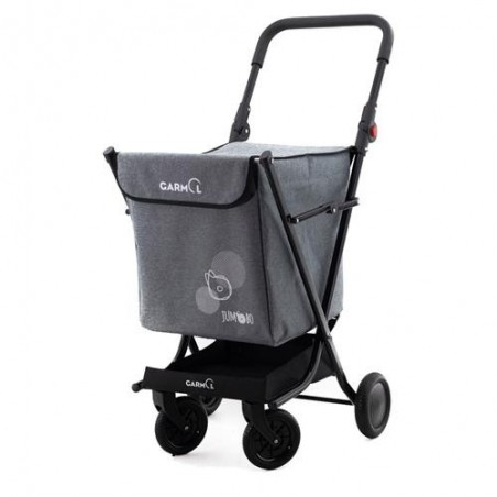CARRO COMPRA MINIJUMBO JASP C-800 GRIS 48 LITROS