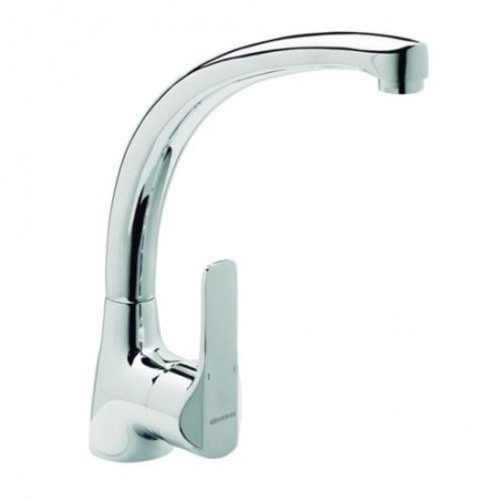 GRIFO K8 FREGADERO CAÑO  MONOMANDO CROMADO