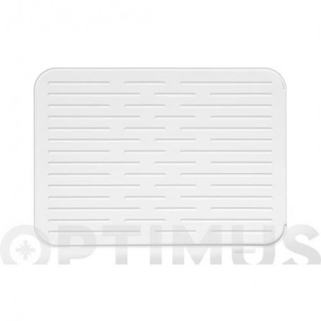 ALFOMBRILLA ESCURREPLATOS 44X32CM GRIS CLARO