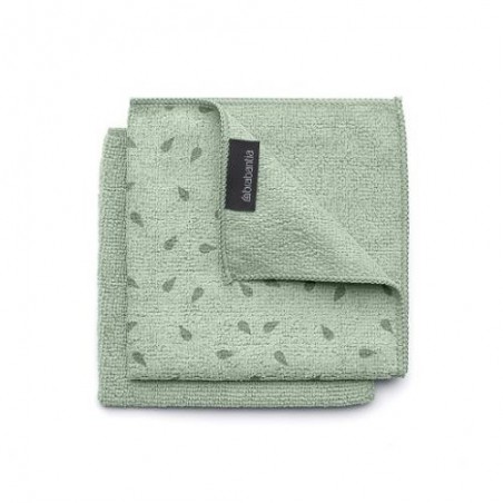 SET 2 PAÑOS DE COCINA MICROFIBRA 30X30CM VERDE