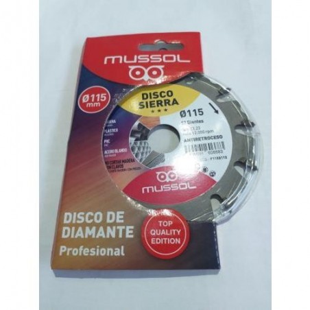 DISCO PARA AMOLADORA CORTE MADERA F1152112
