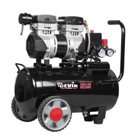COMPRESOR SILENCIOSO 24LT 1.5HP CEVIK PRO