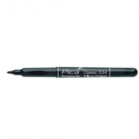 MARCADOR PERMANENTE PICA CLASSIC BALA NEGRO