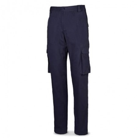 PANTALON STRETCH BASICO AZUL T-40