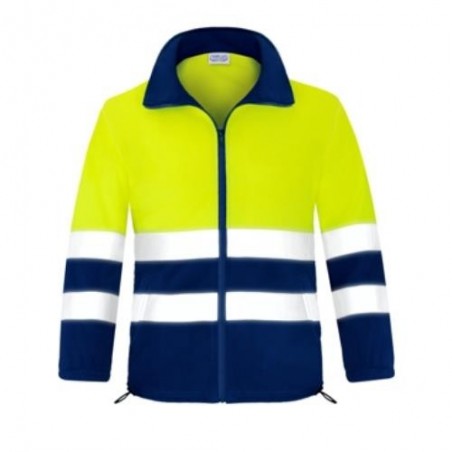FORRO POLAR A.V. ABIERTO BICOLOR 3051AFAM T-  M