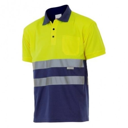 POLO BICOLOR ALTA VISIBILIDAD M/CORTA 173 70 T-  S
