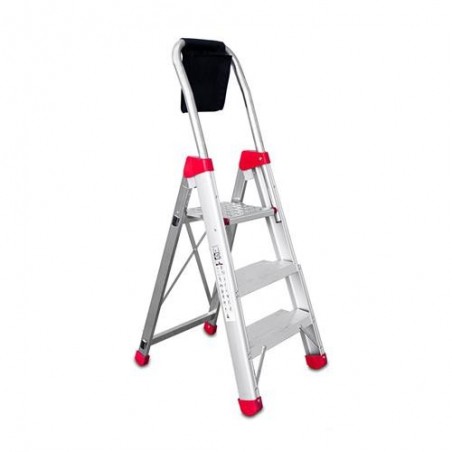 ESCALERA DE TIJERA PROFESIONAL 3 PELDAÑOS DOMUS3