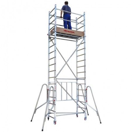 ANDAMIO DE ALUMINIO RAPIDO160 - H500CM