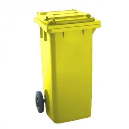 CONTENEDOR 120L. COLOR AMARILLO  04005