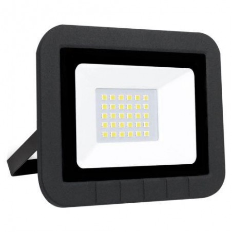 PROYECTOR LED PLANO NEGRO 30W. FRIA  24861