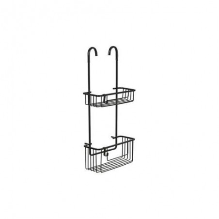 CESTILLO C/ COLGADOR GRIFO 2 ALT ALUMINIUM / BLACK