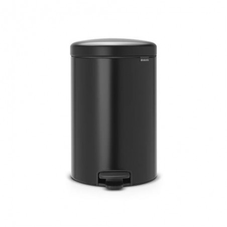 CUBO DE BASURA PEDAL NEGRO 20L NEWICON 114106