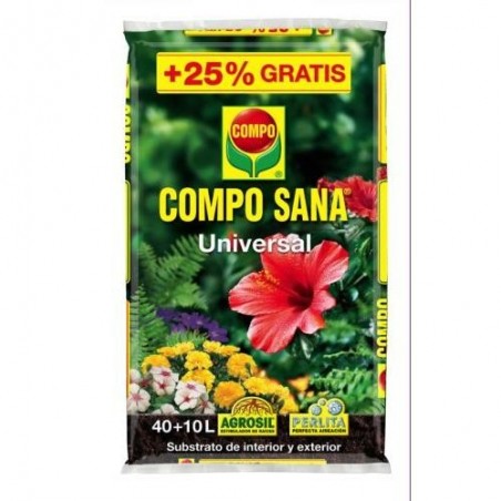 SUBSTRATO COMPO SANA UNIVERSAL 40+10L.