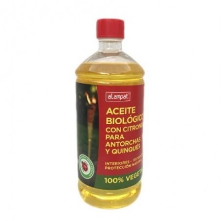 ACEITE ANTORCHAS BIOLOGICO CON CITRONELA 750ML 286