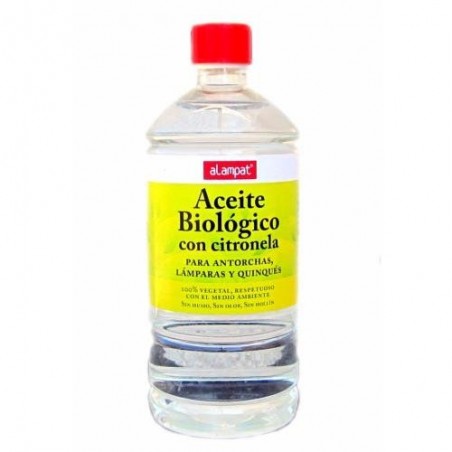 ACEITE BIOLOGICO P/ANTORCHAS CON CITRONELA 1L 323