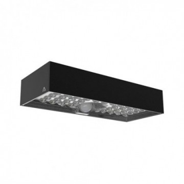 APLIQUE SOLAR LED 6W NEGRO...