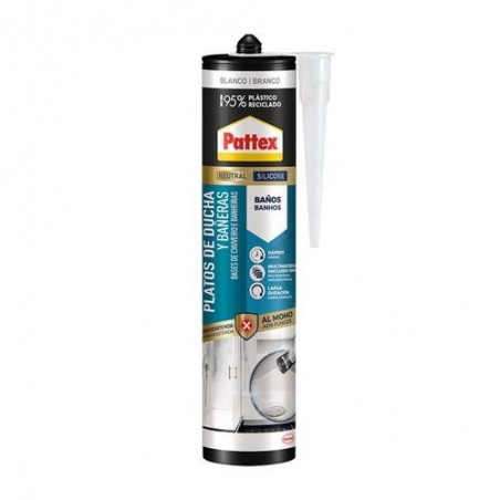 SILICONA PLATO DUCHA Y BAÑERA TRANSP 280ML