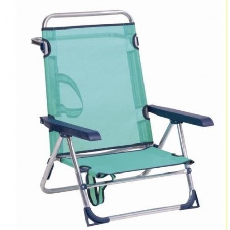 SILLA PLAYA FIBRELINE CON ASA  ALUMINIO 606ALF-30