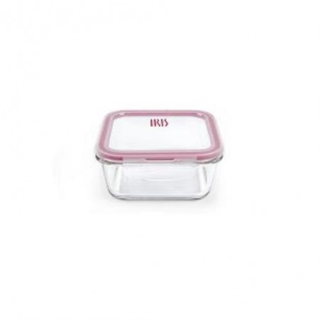 CONTENEDOR CUADRADO VIDRIO 570 ML. 8605-V
