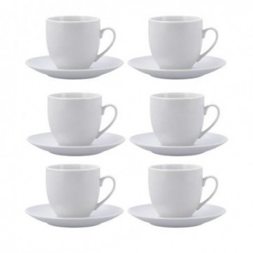 SET 6 TAZAS CON PLATO...