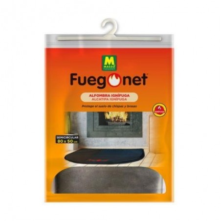 ALFOMBRA IGNIFUGA SEMICIRCULAR 50X80CM 231437S