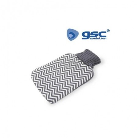 BOLSA DE AGUA CALIENTE 2L GRIS/BLANCO 400060000