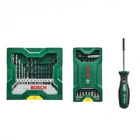 SETS BROCAS+PUNTAS MINI X-LINE 15+25+MANGO