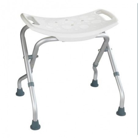 TABURETE BAÑO PLEGABLE ALTURA AJUST. SECURA 23070