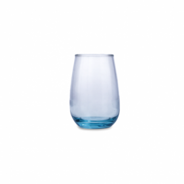 VASO ALTO VIDRIO ECO AZUL...
