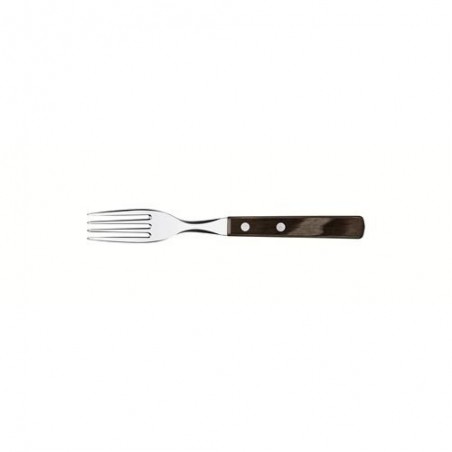TENEDOR ACERO INOX MANGO MADERA 29810006