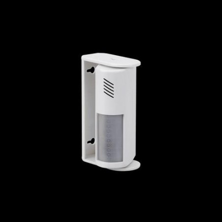 SENSOR DE MOVIMIENTO CON ALARMA  BLANCO ASSMAL1B