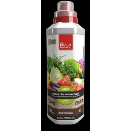 HUMUS LIQUIDO NATURAL BIO 1L CEE TERVALIS VIDA
