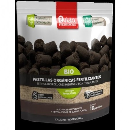 PASTILLAS ORGANICAS FERTILIZANTES BIO 10 UDS