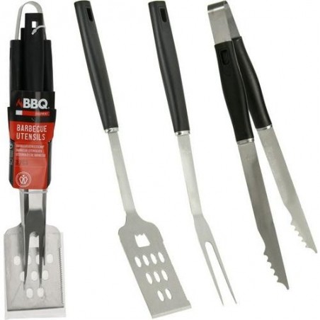 SET UTILES BARBACOA 2 PIEZAS NEGRO C83500630