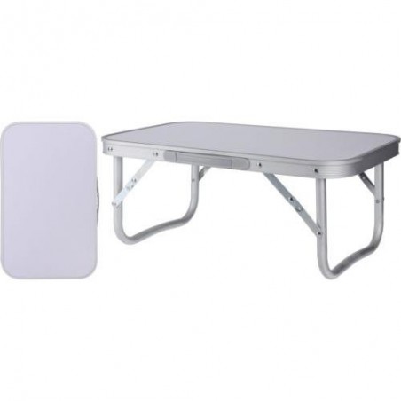 MESA PLEGABLE CAMPING BLANCA 56x34x24CM