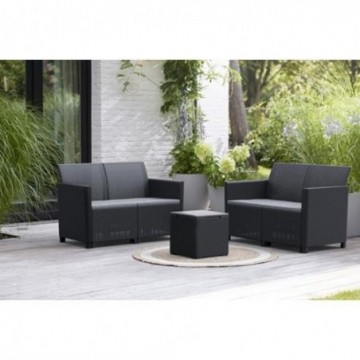 SET MARIE LOUNGE NEGRO...