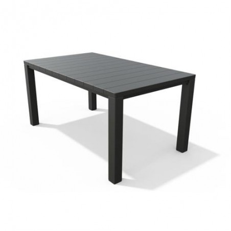 MESA RESINA JULIE 147X90CM GRAFITO 246187