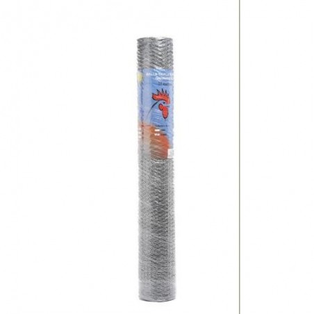 ROLLO TRIPLE TORSION GALVANIZADA Nº50 25X1M