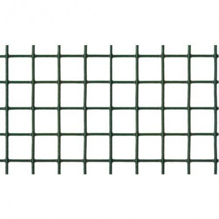 ROLLO MALLA SOLDADA GALVAN.PLAST.VDE. 19X19MM 5X1M