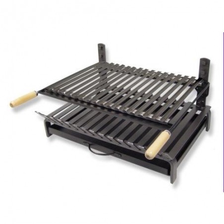 PARRILLA BARBACOA HIERRO 60X43X33CM 71406