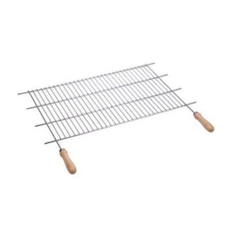 PARRILLA BARBACOA ZN. 100X40 MANGO MADERA 2480