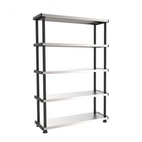 ESTANTERIA METAL/RESINA MPSHELF 5 BALDAS 1003054