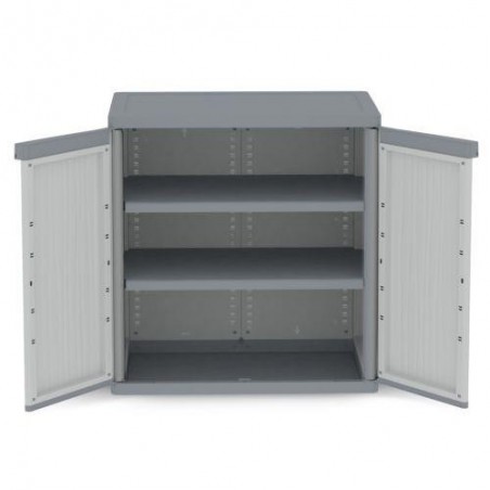 ARMARIO 94,5X89,7X53,7CM. WAVE JUMBO BAJO XL GRIS