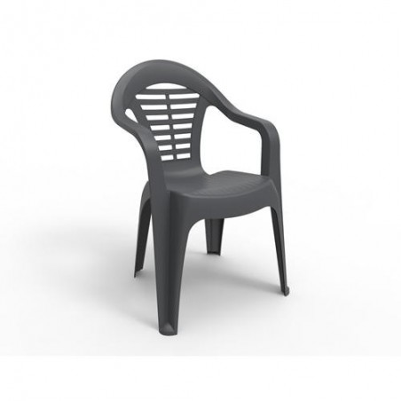 SILLA EXTERIOR  MENORCA ANTRACITA 43034