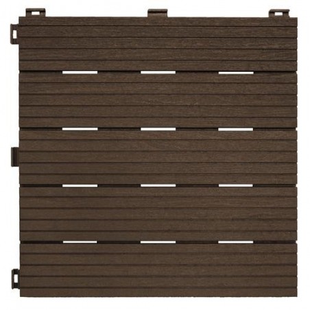 LOSETA IMITACION MADERA 45 X 45 CM MARRON