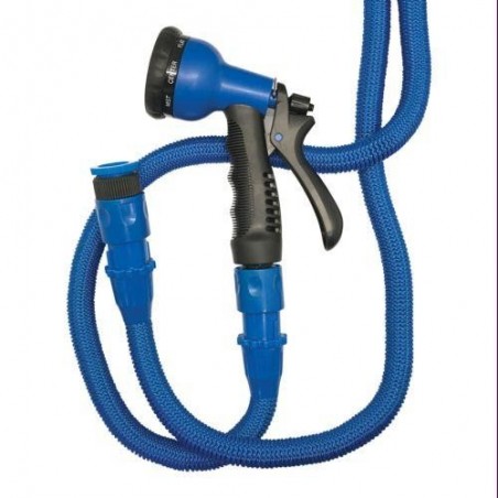 MANGUERA EXTENSIBLE 15M. 12MM. 8 BARES AZUL PRO