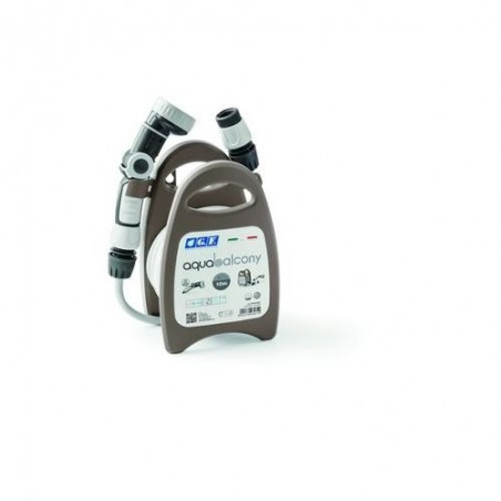 KIT MINI PORTAMANGUERA 10M GRIS AQUABALCONY