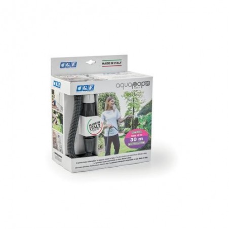 MANGUERA EXTENSIBLE 30M GRIS AQUAPOP EASY