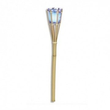 ANTORCHA DE BAMBU CON VELA...